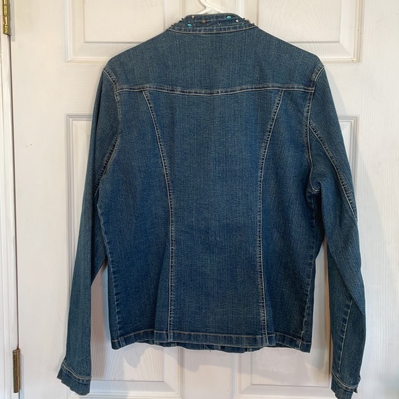 Christopher Banks Size Large Jeans Jacket - Picture 8 of 12